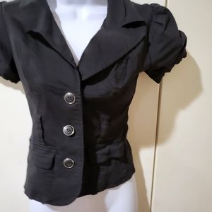 Grass collection size small Black jacket